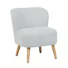 Butaca Tela Gris Mila Gris Cla en Gris - Sillones y sofás, Uruguay | Divino, vista 3 de 8
