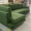 Sofa con Chaise Dublin 5 Cuerpos (300 cm) EASY CLEAN – Verde Opaco - Sillones y sofás, Uruguay | Berna home, vista 3 de 5