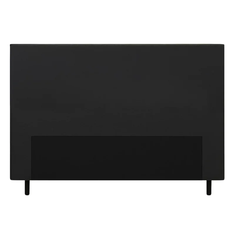 Respaldo de Cama para Dormitorio Premium 2 Plazas / Queen en Tela Negra PU en Negro - Respaldos de cama, Uruguay | Mulata, vista 3