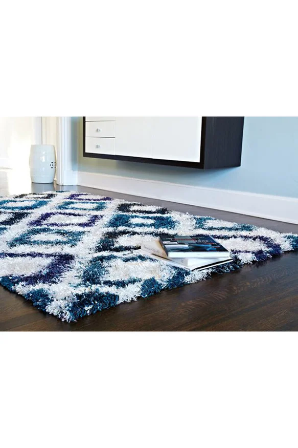 ALFOMBRA BARCELONA IVORY/SAPPHIRE 158X235 CM en Multicolor - Alfombras, Uruguay | Vinibel, vista 2