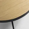 Mesa de centro Nenet Ø 84 cm en Natural, Negro - Mesas de living, Uruguay | Kavehome, vista 4 de 6