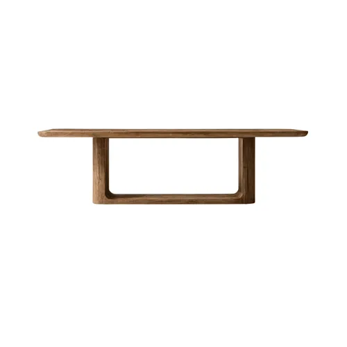 MESA COMEDOR OSLO OPEN en Madera natural - Mesas de comedor, Uruguay | Masinfinito Casa