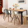 SILLA EAMES COMEDOR CON BASE EN MADERA BEIGE - Sillas, Uruguay | Decohogar, vista 2 de 2