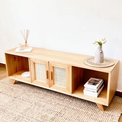 Rack para TV en Madera natural - Muebles, Uruguay | Decoramuss, vista 2