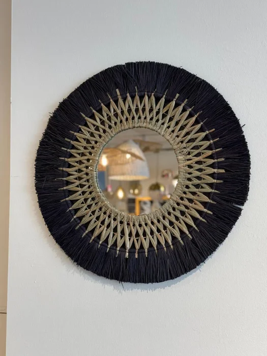 Espejo con fibra negro en Multicolor - Espejos, Uruguay | FMB