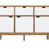 Aparador 3P y 3C Mel/Gris Linea Nordica en Madera Maciza - Comedor, Uruguay | Que Sal Muebleria, vista 1 de 16