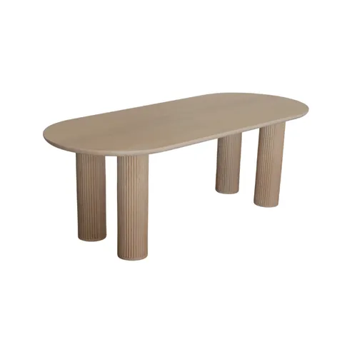 MESA COMEDOR EMMA ROBLE - Mesas de comedor, Uruguay | Masinfinito Casa