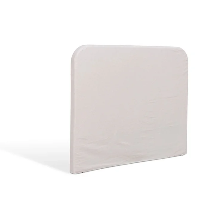 Respaldo 2 plazas con funda de tela - Beige en Beige - Respaldos de cama, Uruguay | La Cueva Muebles, vista 2