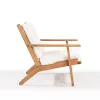 POLTRONA LOTUS ACQUABLOCK CRUDO 93x87x86CM JATOBA - Muebles para el exterior, Uruguay | Vinibel, vista 2 de 9