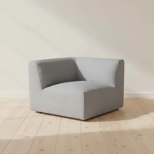 Sofá Modulable Tela Gris Chill en Gris - Sillones y sofás, Uruguay | Divino