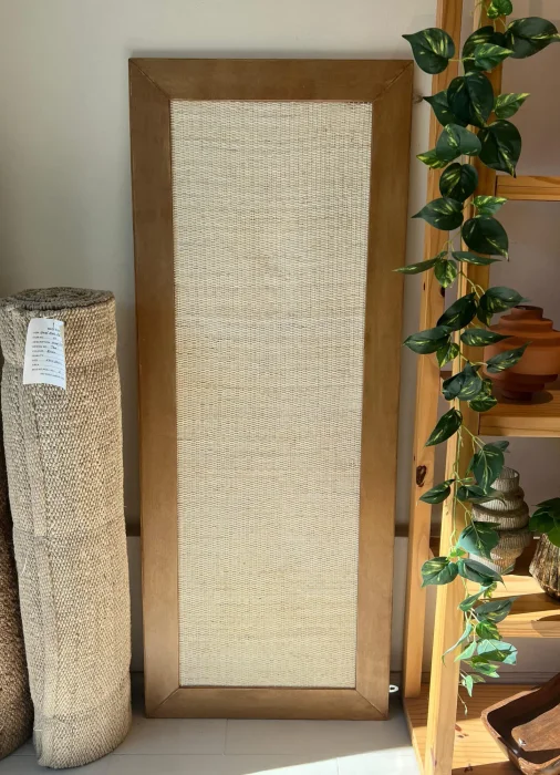 Respaldo de cama madera y fibra en Madera natural - Respaldos de cama, Uruguay | FMB