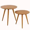 SET MESAS AUXILIARES ORLA en Madera natural - Mesas de living, Uruguay | Forum Design, vista 1 de 2