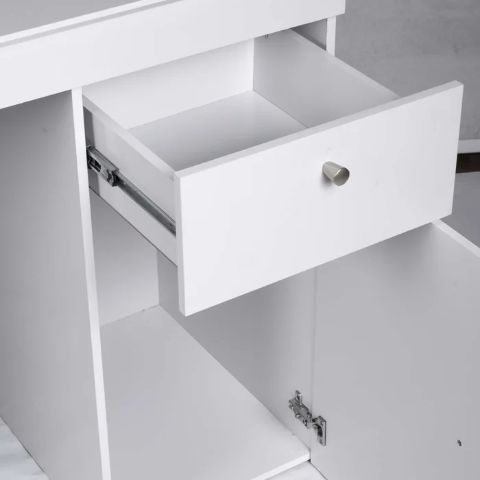 Escritorio Mdf-y-mdp Blanco Iris en Blanco - Escritorios, Uruguay | Divino, vista 5