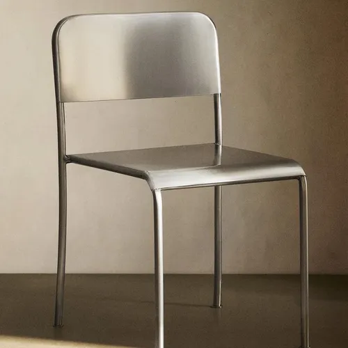 SILLA ESTRUCTURA ACERO INOXIDABLE - Sillas, Uruguay | Zara Home