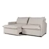 Sofá Cama Oliver - Tela Microfibra - 12073 (Greige) en Gris - Sillones y sofás, Uruguay | NYR, vista 4 de 8