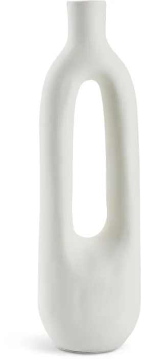 Jarrón INGEMAR A10xL8xA34cm blanco en Blanco - Jarrones, Uruguay | JYSK, vista 2