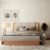 Respaldo de Cama Valeria con Ratan Natural 170cm Curvo - 100% MDF - Respaldos de cama, Uruguay | Balton, vista 4 de 9