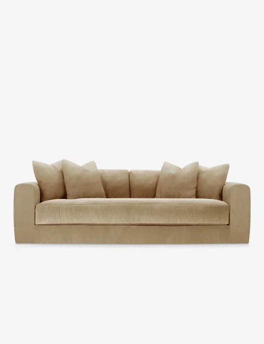 Sofá tapizado Luis en Beige - Sillones y sofás, Uruguay | Pieza Clave