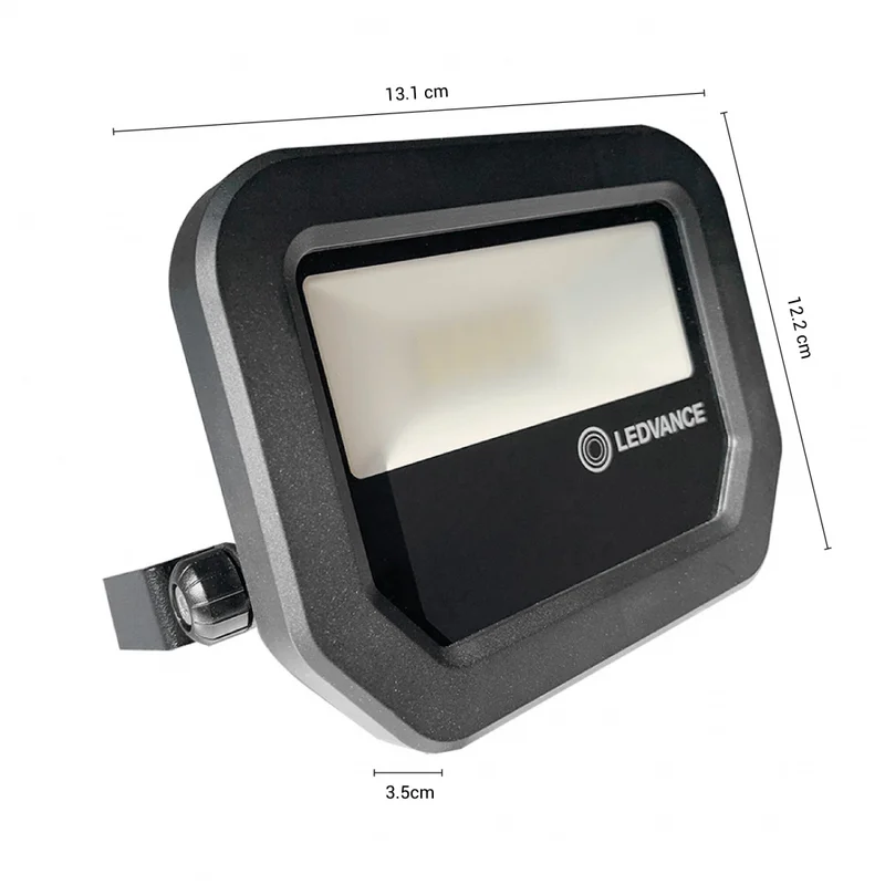 Proyector LED LEDVANCE OSRAM 10W Luz Fría en Negro - Lámparas colgantes, Uruguay | Serlux, vista 5