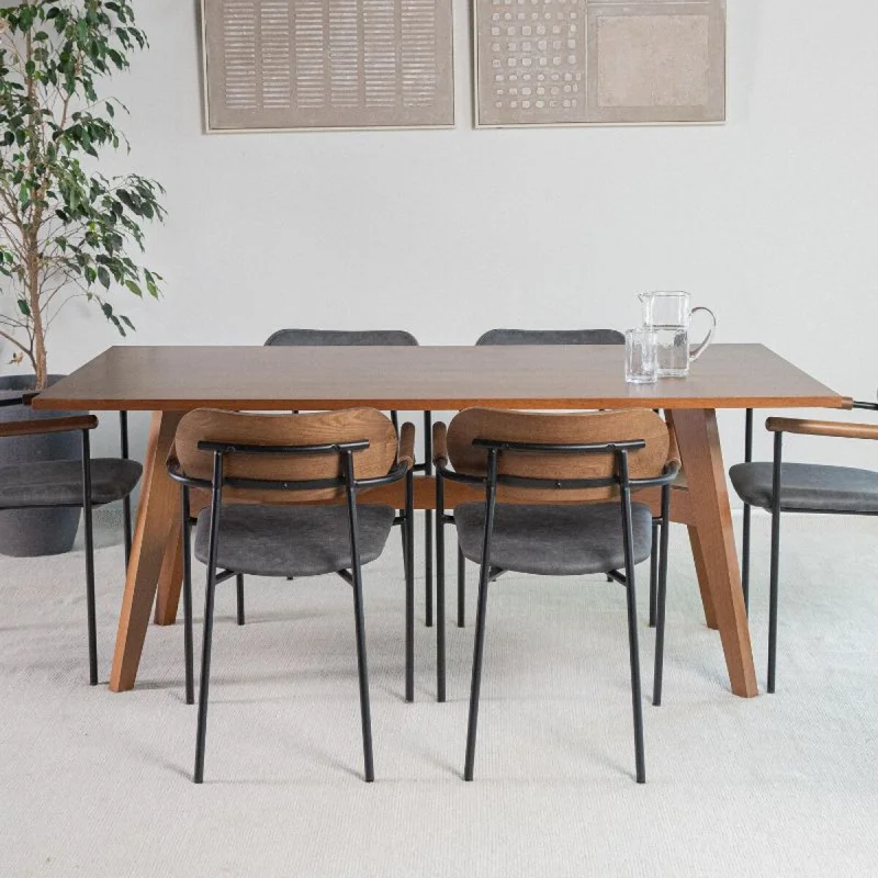 Mesa de Comedor / Atemporal - Medidas: 180 * 100 * 75 cm en Marrón - Mesas de comedor, Uruguay | Fábrica Italiana, vista 3
