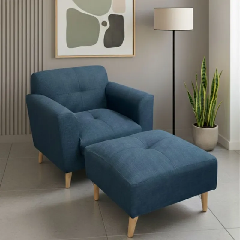 Mekken Butaca Nordica + isla - Moderna Hogar en Azul - Butacas, banquetas y puffs, Uruguay | Moderna Hogar