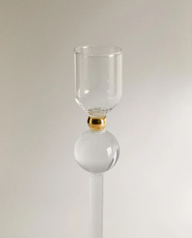 PORTAVELAS BOROSILICATO BOLAS - Velas y Portavelas, Uruguay | Zara Home, vista 5