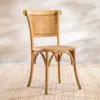 Silla de comedor Lía en Madera natural - Sillas, Uruguay | Satec, vista 1 de 4