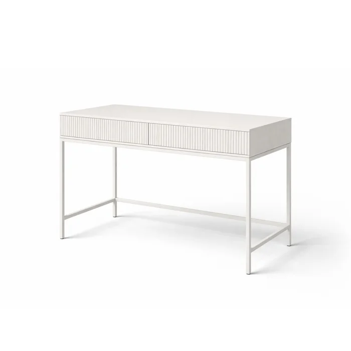Escritorio Acanalado Blanco en Blanco - Escritorios, Uruguay | Samic
