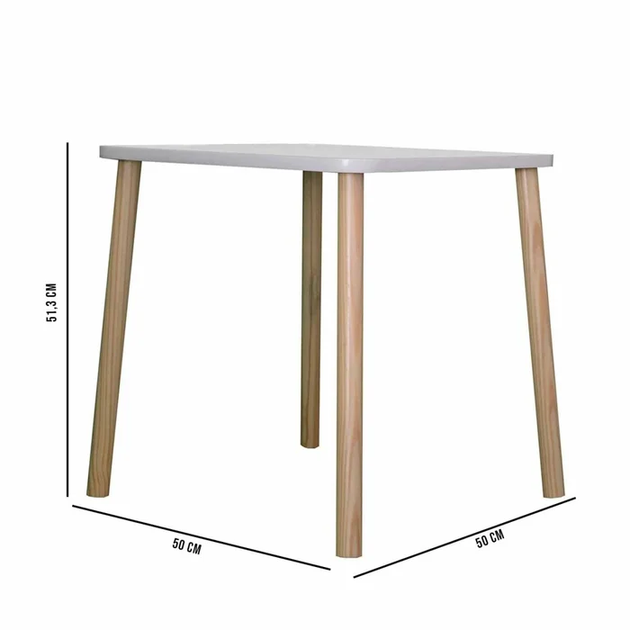 Mesa Juana — Serra Amoblamientos en Blanco - Mesas de living, Uruguay | Serra Amoblamientos, vista 2