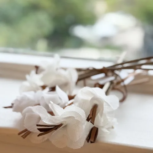Mini flores de tela x 3 (ideal para completar kits) - Jarrones, Uruguay | Dreams On Time