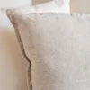 ALMOHADON PAZ - LINO CRUDO 55 X 55 en Off-white - Textiles, Uruguay | La Iberica, vista 4 de 4