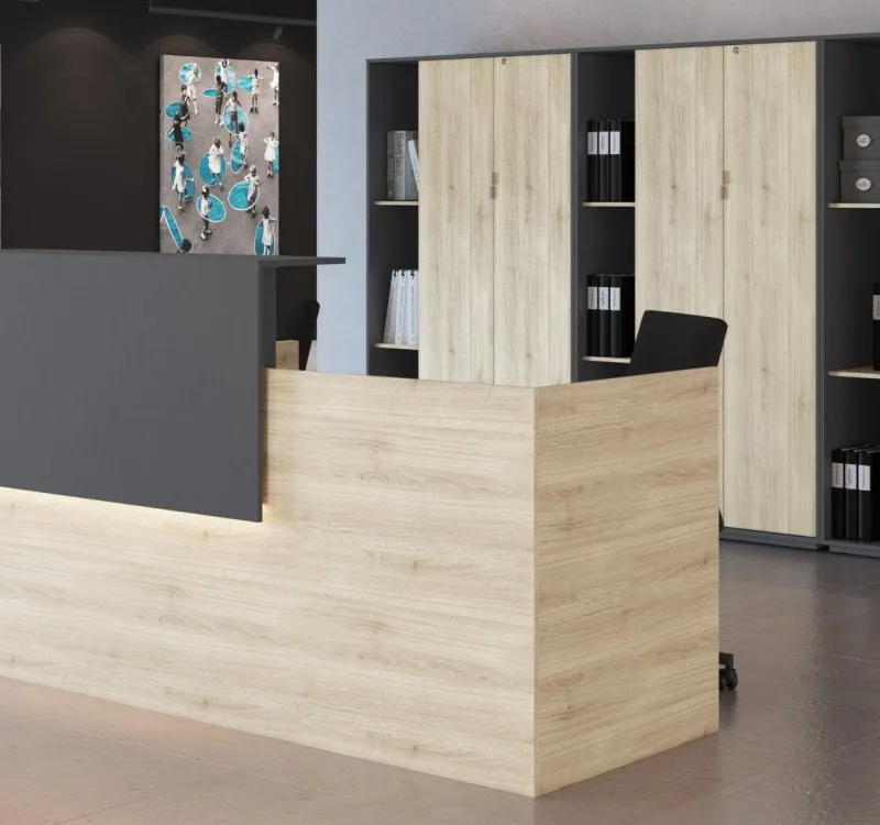 Mueble para recepcepción | 25677 en Madera natural - Escritorios, Uruguay | World Vigo