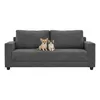 SOFA 3 CUERPOS - TELA PET FRIENDLY GRIS OSCURO en Gris - Sillones y sofás, Uruguay | Champagne Home, vista 4 de 5
