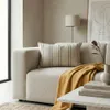 Almohadón Algodón Raya rectangular Gris|Negro|Natural en Multicolor - Textiles, Uruguay | Indrana, vista 1 de 3