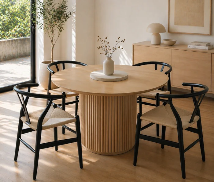 Silla Wishbone - Black en Negro - Sillas, Uruguay | Samic, vista 3