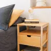 Mesa de Luz Siena (2 unidades) en Madera natural - Muebles, Uruguay | Uruguay Bamboo, vista 3 de 8
