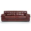 Sofá Trento - Cuero Natural - 3 cuerpos - A fabricar en Marrón - Sillones y sofás, Uruguay | NYR, vista 2 de 3