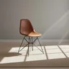 Silla De Comedor Pu-y-metal Marron Antologia en Marrón - Sillas, Uruguay | Divino, vista 1 de 2