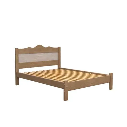 Cama Gabriela – 2 Plazas en Madera natural - Dormitorio, Uruguay | Igoa
