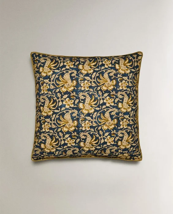 FUNDA COJÍN PRINT FLORAL - Textiles, Uruguay | Zara Home, vista 4