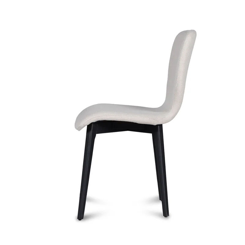 Silla Sarah - Ebano - Tela Rústica - 1906 (Beige) en Beige - Butacas, banquetas y puffs, Uruguay | NYR, vista 3