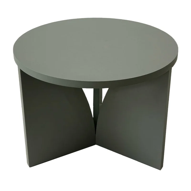 Mesa de Centro Arco 60cm – Verde en Madera natural - Mesas de living, Uruguay | Berna Home, vista 5