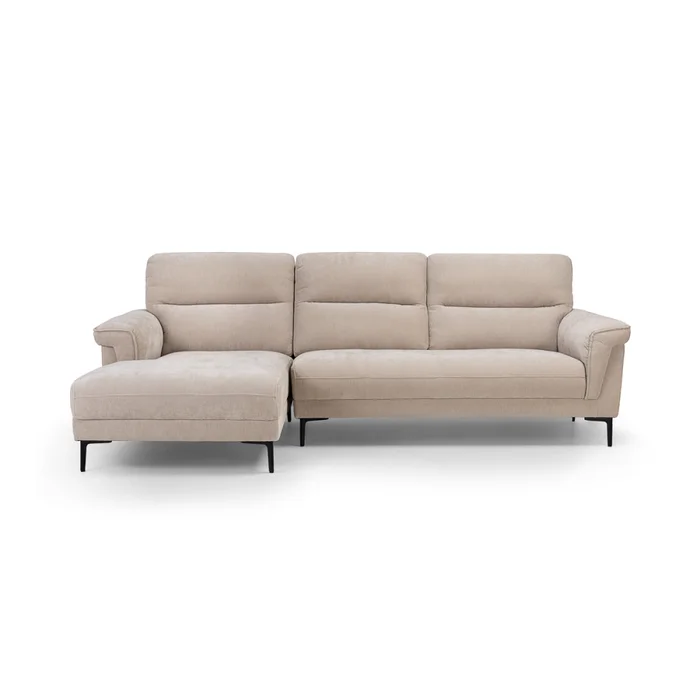 Rinconera Avalon - Tela Microfibra - Chaise Izquierdo - 6686-4 Beige en Beige - Sillones y sofás, Uruguay | NYR, vista 2