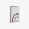 Cuadro Cindi arcoíris multicolor 29,8 x 42 cm en Blanco - Decoración de pared, Uruguay | Kavehome, vista 1 de 3