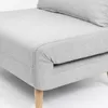Sofá Cama, 1 Plaza Marie - Gris Medio en Gris - Sillones y sofás, Uruguay | Indian, vista 3 de 5