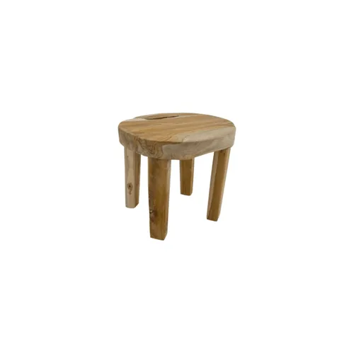 MESA OFELIA CLEAR RAIZ en Madera natural - Mesas de arrimo, Uruguay | Masinfinito Casa