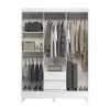 Ropero FIT 6.2 en Blanco - Roperos y placares, Uruguay | Palermo Casa Deco, vista 3 de 7
