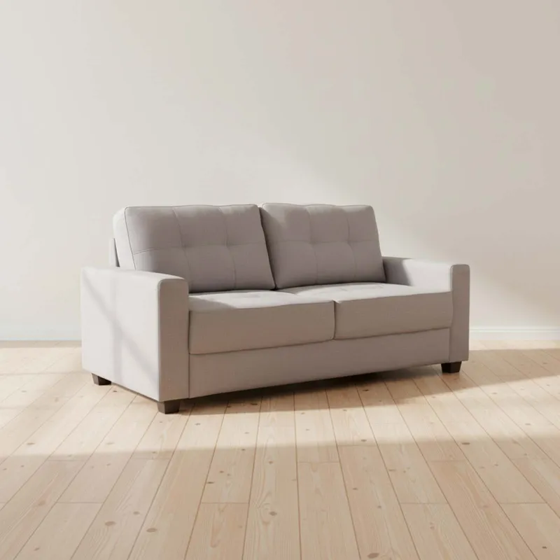 Sillón 3 Cuerpos Tela Gris Piria en Gris - Sillones y sofás, Uruguay | Divino