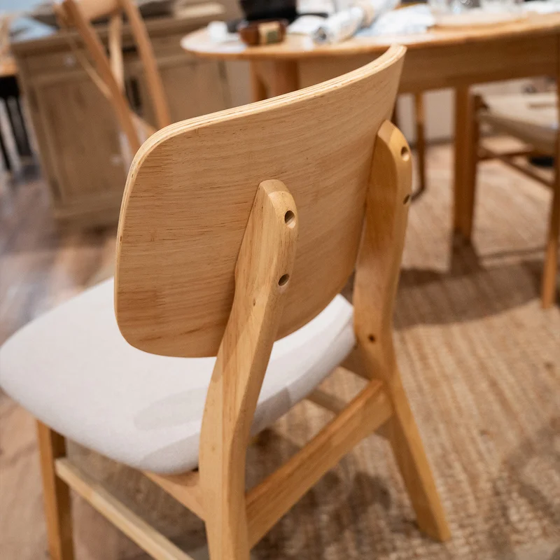 Silla de Comedor Madera natural Arcadia - Línea Serena en Madera natural - Sillas, Uruguay | Ecowood, vista 7
