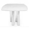 MESA DE COMEDOR 170 X 110 - TAPA SEMI OVAL - OFF WHITE en Blanco - Mesas de comedor, Uruguay | Champagne Home, vista 2 de 2